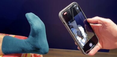 smartphone 3d sole scan to custom insoles